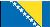 Flag: Bosnië en Herzegovina